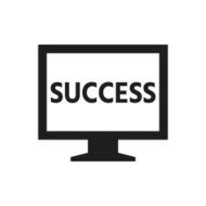 Computer Monitor icon on a white background - SingleSeries N90
