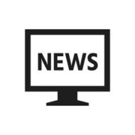 Computer Monitor icon on a white background - SingleSeries N101