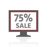 Computer Monitor icon on a white background - ProSeries N2