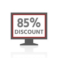 Computer Monitor icon on a white background - ProSeries N40