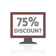 Computer Monitor icon on a white background - ProSeries N42