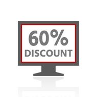 Computer Monitor icon on a white background - ProSeries N45