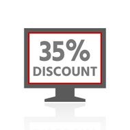 Computer Monitor icon on a white background - ProSeries N50