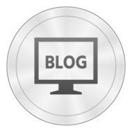 Computer Monitor icon on a round button - SharpSeries N115