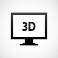 Computer Monitor icon on a white background - ShadeSeries N106