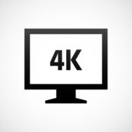 Computer Monitor icon on a white background - ShadeSeries N107