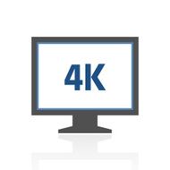 Computer Monitor icon on a white background - RoyalSeries N91