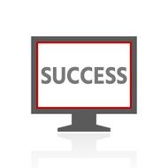 Computer Monitor icon on a white background - ProSeries N102
