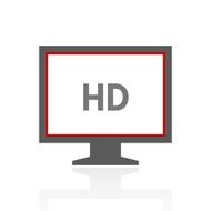 Computer Monitor icon on a white background - ProSeries N127
