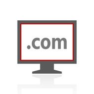 Computer Monitor icon on a white background - ProSeries N135