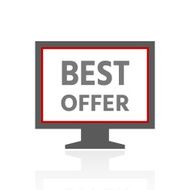 Computer Monitor icon on a white background - ProSeries N141