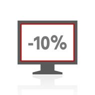 Computer Monitor icon on a white background - ProSeries N160