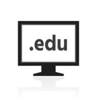 Computer Monitor icon on a white background - PrimeSeries N132