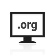Computer Monitor icon on a white background - PrimeSeries N133