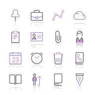 Business icons set 2
