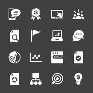 Marketing Icons - White Series