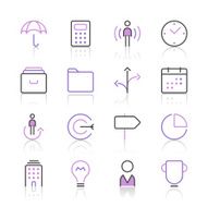 Business icons set 1