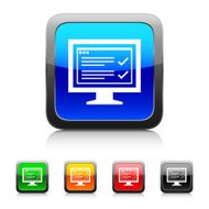 Computer Monitor icon on color buttons - StyleSeries N81