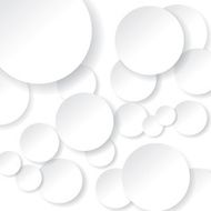 White circles banner