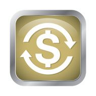 money symbol icon vector