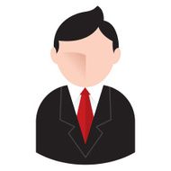 businessman icon vector