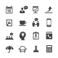 Business Icons Set 4-Acme Series