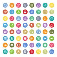 Set of business and office icons