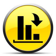 Bar Graph icon on a round button - CurveSeries N41
