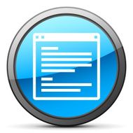 Application icon on a round button - BrightSeries