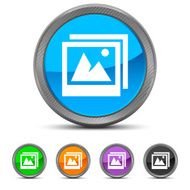 Photographs icon on circle buttons - CircledSeries