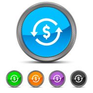 Exchange Rate icon on circle buttons - CircledSeries