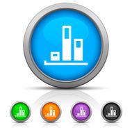 Bar Graph icon on round buttons - GlossSeries N6