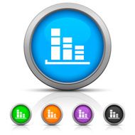 Bar Graph icon on round buttons - GlossSeries N22