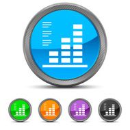 Bar Graph icon on circle buttons - CircledSeries N3