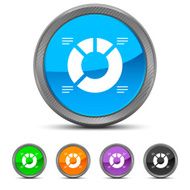 Donut Chart icon on circle buttons - CircledSeries