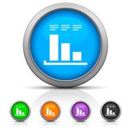 Bar Graph icon on round buttons - GlossSeries N30