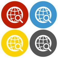 Globe icon on circle buttons - CircleSeries