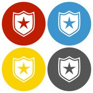 Shield icon on circle buttons - CircleSeries