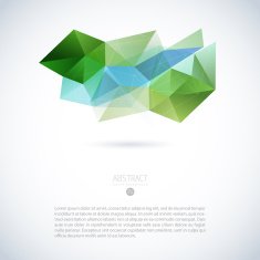 Vector geometric colorful background