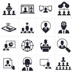 Business People Symbols