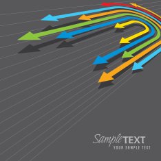 Abstract brochure design