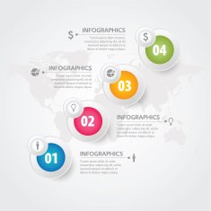 Infographics vector design