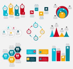 Infographic Templates for Business Vector Illustration N26