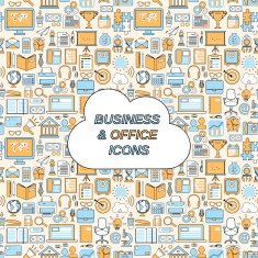 Business seamless pattern