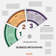 Business infographic for success project and other Your variant