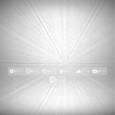 Abstract 3D hexagons background infographic vector template for business or