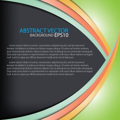 Abstract vector background and shadow for modern web design