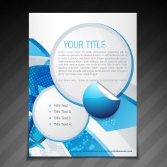 flyer poster template design