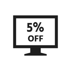 Computer Monitor icon on a white background - SingleSeries N50