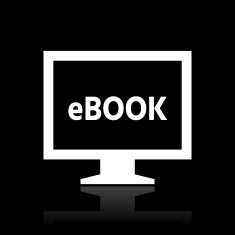 Computer Monitor icon on a black background - WhiteSeries N3
